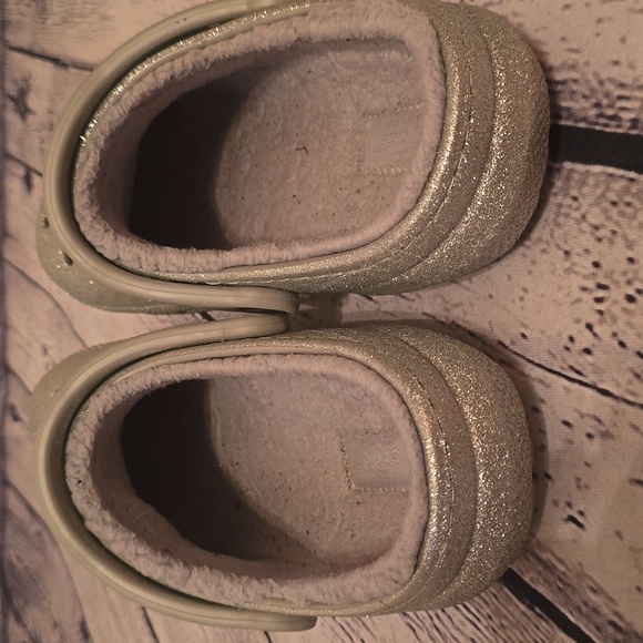 Glittery Silver Crocs - Picture 3 of 6